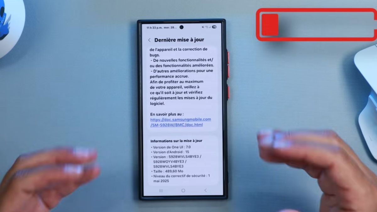 O que pode reduzir a autonomia do meu Samsung tão rapidamente?